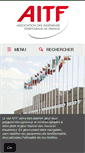 Mobile Screenshot of aitf.fr