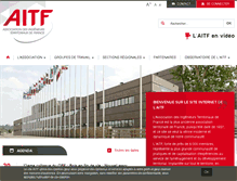 Tablet Screenshot of aitf.fr